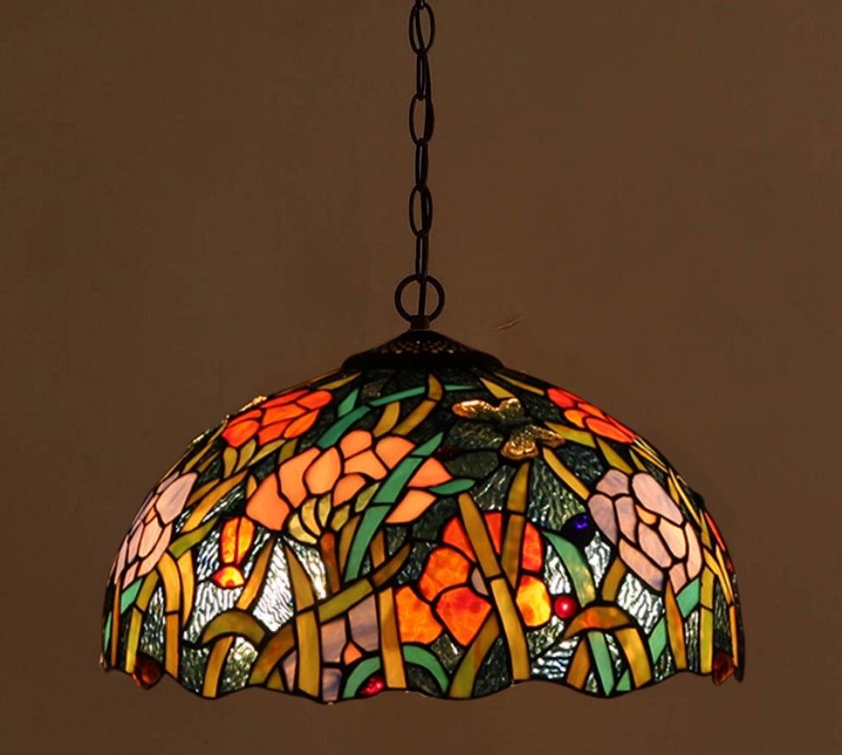 CDH 16" Tiffany Pendant Lamp 40cm shade (16073C)