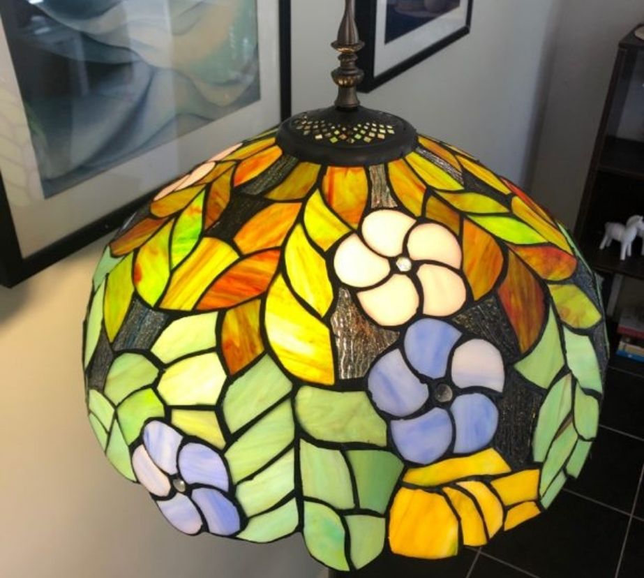 CDH Tiffany Floor Lamp (16002) 16" 40CM Shade