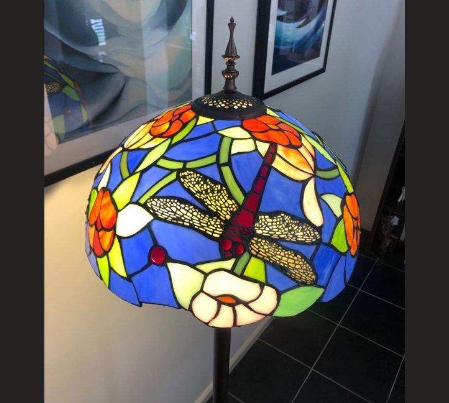 CDH Tiffany Floor Lamp (16029) 16" 40CM Shade