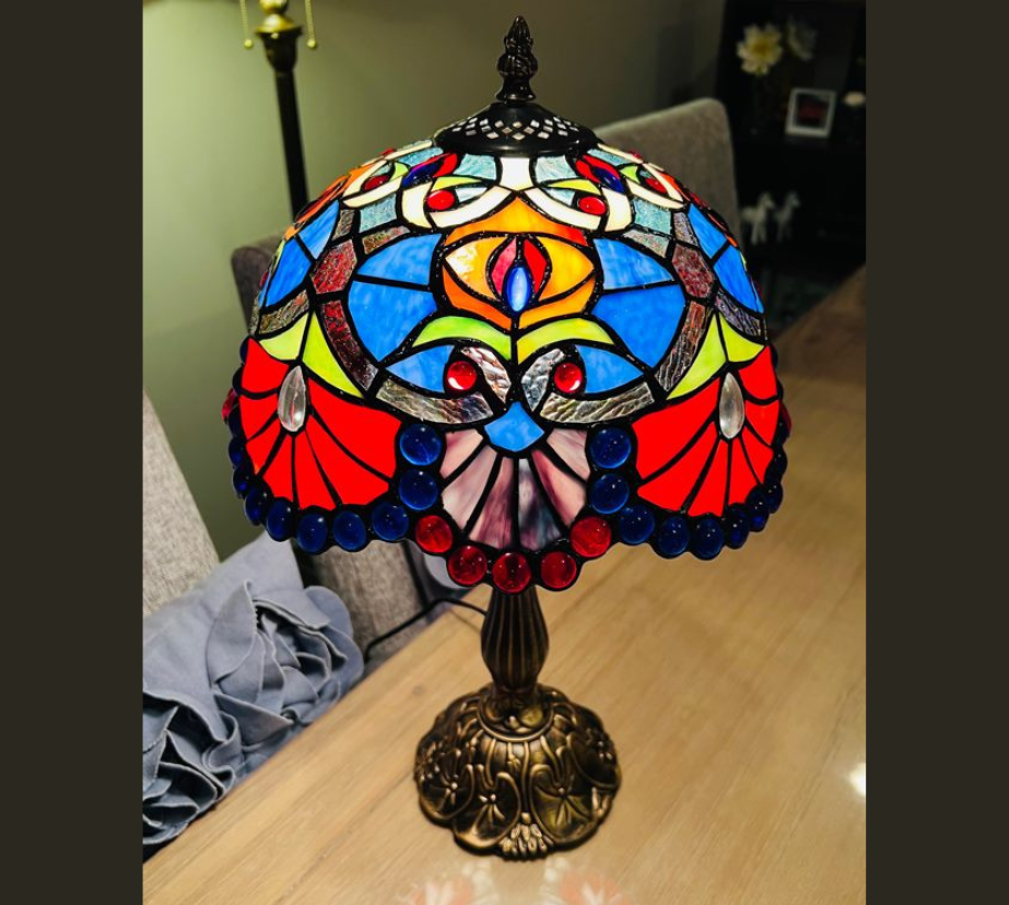 CDH 12" Tiffany Table Lamp (12725)