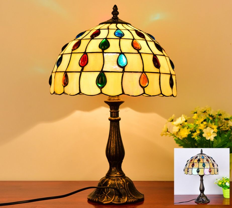 CDH 12" Tiffany Table Lamp (12103)