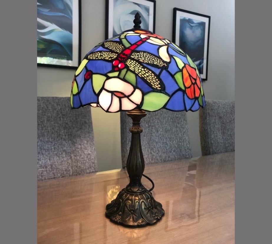 CDH 12" Tiffany Table Lamp (12716)