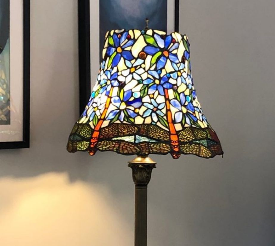 CDH Tiffany Floor Lamp (16008) 16" 40CM Shade
