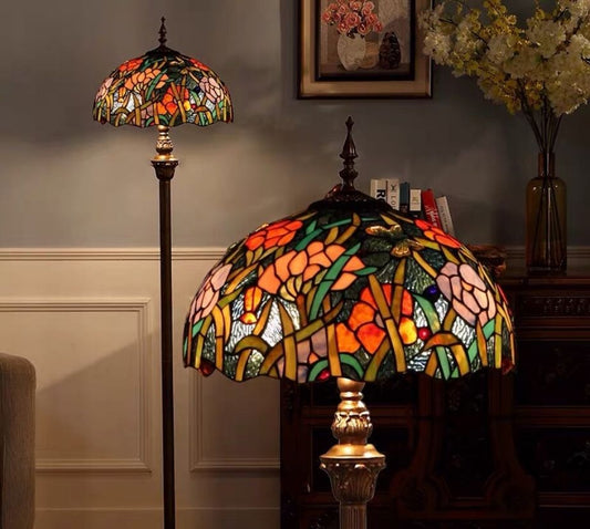 CDH Tiffany Floor Lamp (16073) 16" 40CM Shade